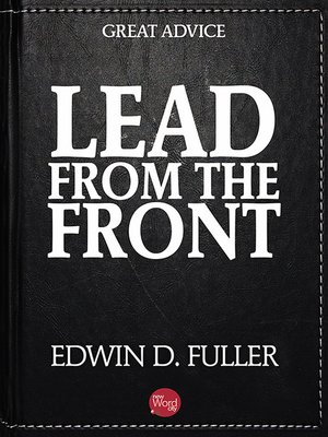 cover image of Lead From the Front